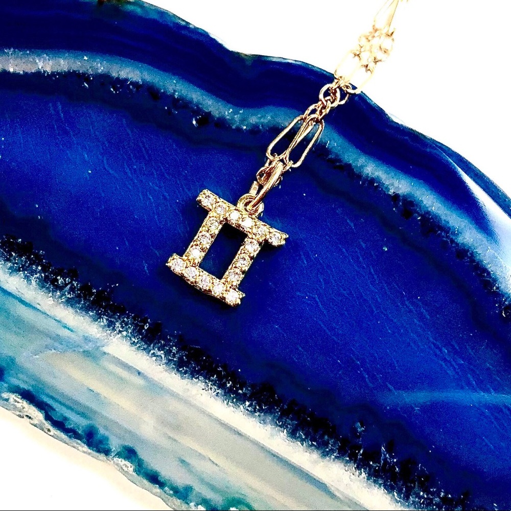 Gemini Necklace, Constellation, Zodiac